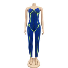 Load image into Gallery viewer, Women Jumpsuits Spaghetti Strap Top Long Pants Skinny Jumpsuit