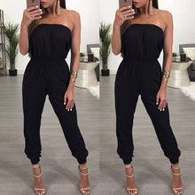 Load image into Gallery viewer, Women's Bandage Party Jumpsuit Ladies Slim Fit Romper Long