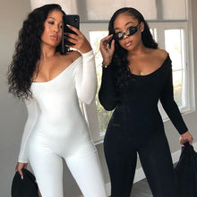 Load image into Gallery viewer, Imcute Women's Jumpsuit Slim Long Sleeve One piece Bottoms Fall Autumn