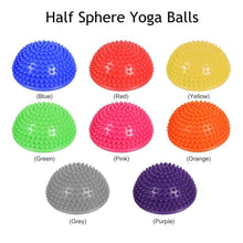 Load image into Gallery viewer, Inflatable Half Sphere Yoga Ball Fitness 16cm PVC Point Massage - Sophornlilly