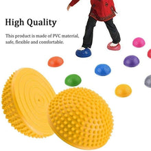 Load image into Gallery viewer, Inflatable Half Sphere Yoga Ball Fitness 16cm PVC Point Massage - Sophornlilly
