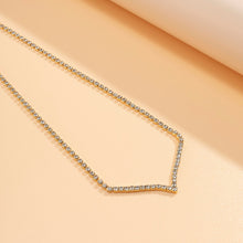 Load image into Gallery viewer, Simple Minimalist Rhinestones Crystal Choker Necklace