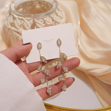 Load image into Gallery viewer, Luxury 14K Real Gold Plated Leaves Earring Delicate Micro