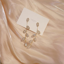 Load image into Gallery viewer, Luxury 14K Real Gold Plated Leaves Earring Delicate Micro