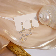 Load image into Gallery viewer, Luxury 14K Real Gold Plated Leaves Earring Delicate Micro