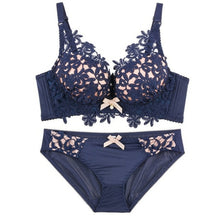 Load image into Gallery viewer, Sexy Lace Women Underwear Set And B Cup Bra Panty