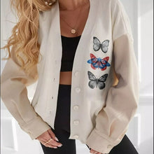 Load image into Gallery viewer, Jacket Knit Loose Sweater Cardigan
