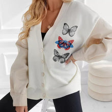 Load image into Gallery viewer, Jacket Knit Loose Sweater Cardigan