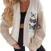Load image into Gallery viewer, Jacket Knit Loose Sweater Cardigan