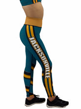 Load image into Gallery viewer, Jean Jacksonville Football Leggings