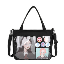 Load image into Gallery viewer, Crossbody Mini Removable Decorative Clear Bag Layer Cute