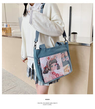 Load image into Gallery viewer, Crossbody Mini Removable Decorative Clear Bag Layer Cute