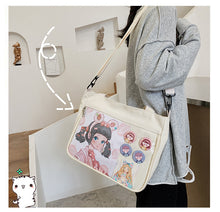 Load image into Gallery viewer, Crossbody Mini Removable Decorative Clear Bag Layer Cute