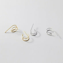 Load image into Gallery viewer, Real 925 Sterling Silver Minimalist Geometric Dangle Drop