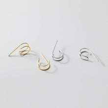 Load image into Gallery viewer, Real 925 Sterling Silver Minimalist Geometric Dangle Drop