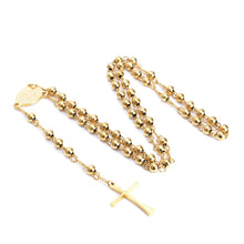 Load image into Gallery viewer, Jesus Cross Pendant Necklace Stainless Steel Gold Color For Women
