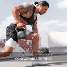 Load image into Gallery viewer, Joggers Shorts Mens 2 in 1 Short Pants Gyms Fitness Bodybuilding