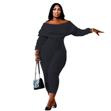 Load image into Gallery viewer, Jumpsuit Bodycon Off Shoulder