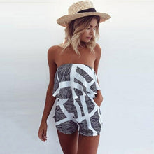 Load image into Gallery viewer, Jumpsuits For Women Summer Sleeveless Strapless Sexy Short - Sophornlilly