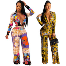 Load image into Gallery viewer, Elegant Fashion Jumpsuit Long Sleeve