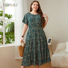 Load image into Gallery viewer, Casual Plus Size Dress