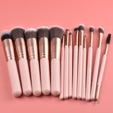 Wooden Handle Makeup Brush Powder Blush