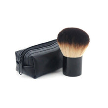 Load image into Gallery viewer, Brush Blush Bronzer Loose Powder Foundation Synthetic Hair Flat