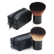 Load image into Gallery viewer, Brush Blush Bronzer Loose Powder Foundation Synthetic Hair Flat