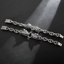 Load image into Gallery viewer, Kalen Animal Series Wild Boar Domineering Men&#39;s Bracelet Stainless