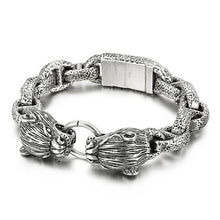 Load image into Gallery viewer, Exquisite Animal Accessories Bracelet 316L Stainless Steel Men&#39;s