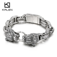 Load image into Gallery viewer, Exquisite Animal Accessories Bracelet 316L Stainless Steel Men&#39;s