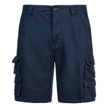 Load image into Gallery viewer, Khaki Cargo Shorts Men Summer Baggy Multi Pocket Solid Men's