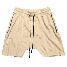 Load image into Gallery viewer, Khaki Raw Cut City Short