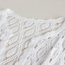 Load image into Gallery viewer, Knitted Hollow Out Cardigan Spring  Summer Thin Tops Lace