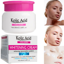 Load image into Gallery viewer, Kojic Acid&amp; Collagen Whitening Cream Face Cream Remove Dark Spots Face