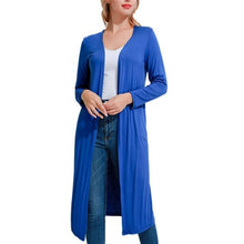 Load image into Gallery viewer, Women's Casual Long Modal Sweater Cardigan Soft - Sophornlilly
