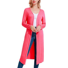 Load image into Gallery viewer, Women's Casual Long Modal Sweater Cardigan Soft - Sophornlilly