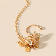 Load image into Gallery viewer, Elegant Cute Rhinestone Butterfly Stud Earrings For Women Girls