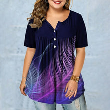 Load image into Gallery viewer, Retro Printed Women T shirts Spring Summer