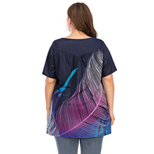 Load image into Gallery viewer, Retro Printed Women T shirts Spring Summer
