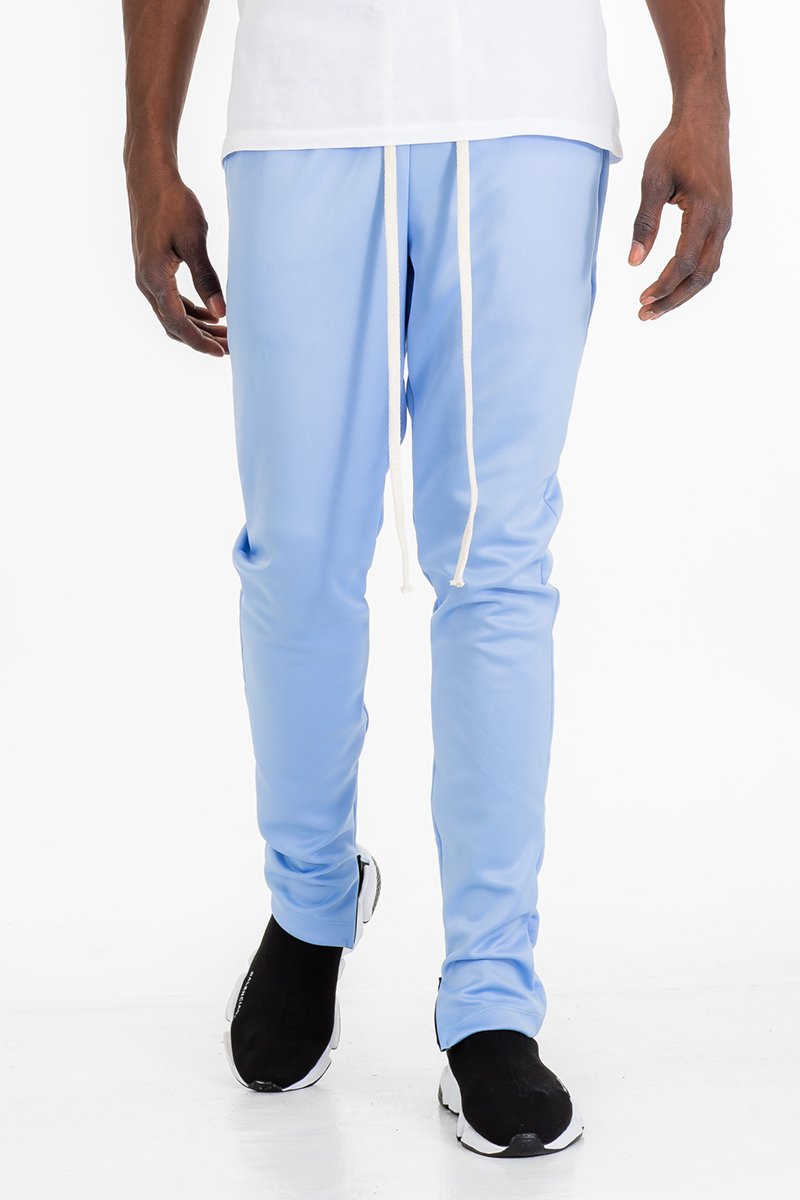 SIMPLE TRACK PANTS- LIGHT BLUE