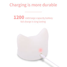 Load image into Gallery viewer, LED Night Light Lamp Touch Sensor Silicone USB Rechargeable Room Decor