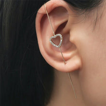 Load image into Gallery viewer, New Hot Cubic Zirconia Crystal Lightning Cross Stud