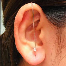 Load image into Gallery viewer, New Hot Cubic Zirconia Crystal Lightning Cross Stud