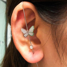 Load image into Gallery viewer, New Hot Cubic Zirconia Crystal Lightning Cross Stud