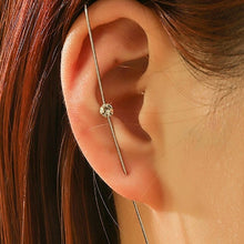 Load image into Gallery viewer, New Hot Cubic Zirconia Crystal Lightning Cross Stud