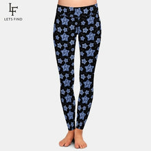 Load image into Gallery viewer, 3D Stars Print Women High Waist Warm Ninth Pant Fashion New