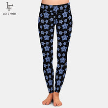Load image into Gallery viewer, 3D Stars Print Women High Waist Warm Ninth Pant Fashion New