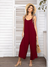 Load image into Gallery viewer, Casual Spaghetti Strap Jumpsuit