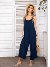 Load image into Gallery viewer, Casual Spaghetti Strap Jumpsuit